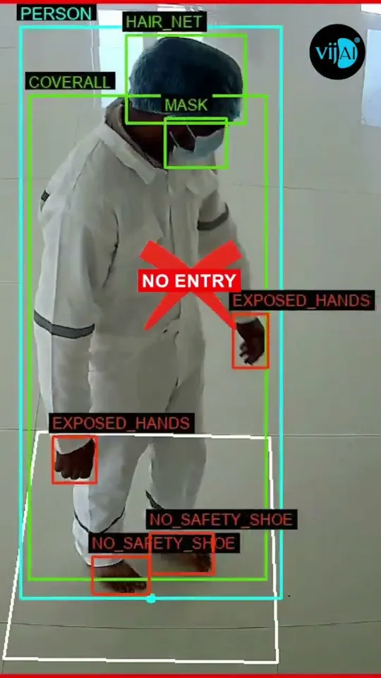 Watch an entry refused, then passed